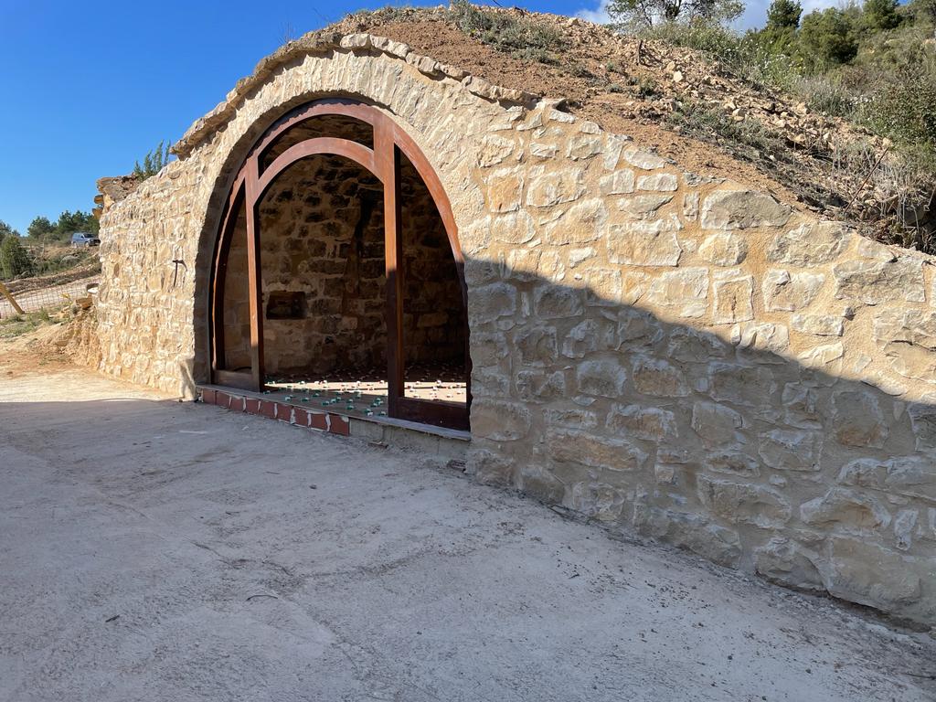 Cabana de pedra seca