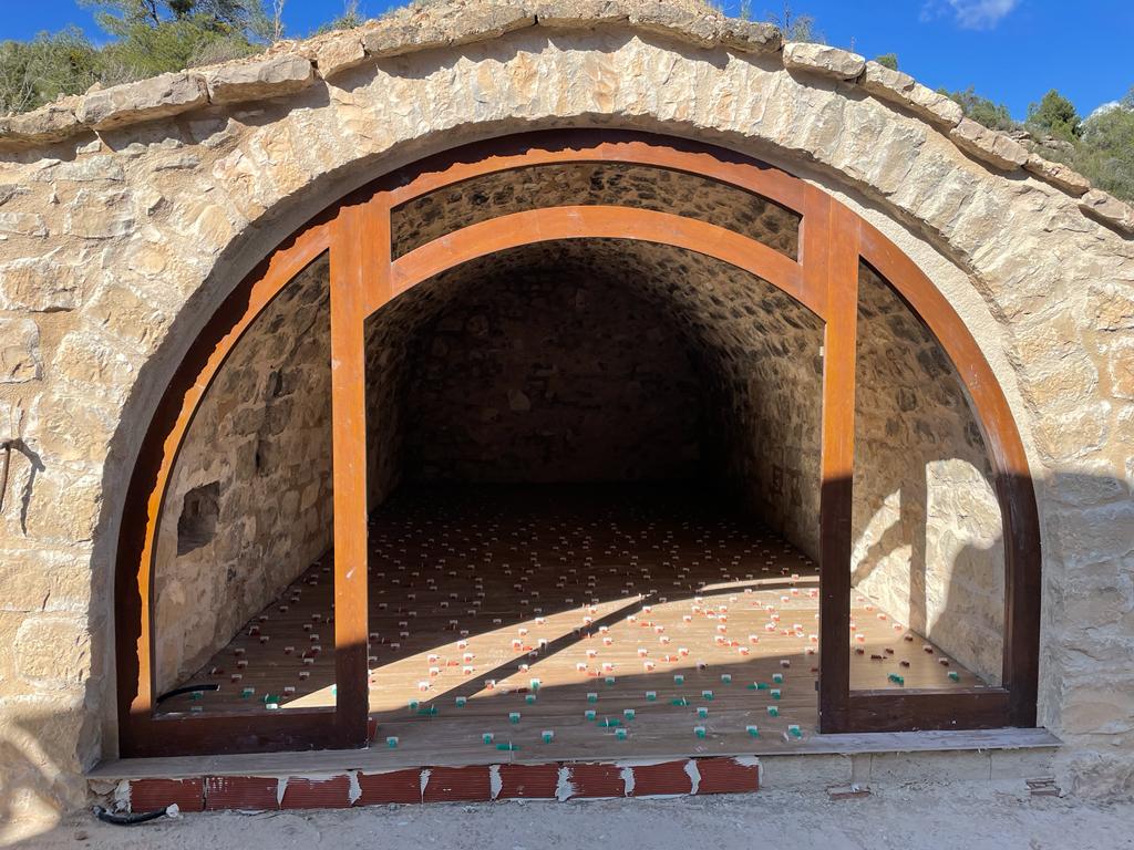 Cabana de pedra seca