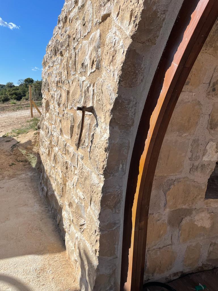 Cabana de pedra seca