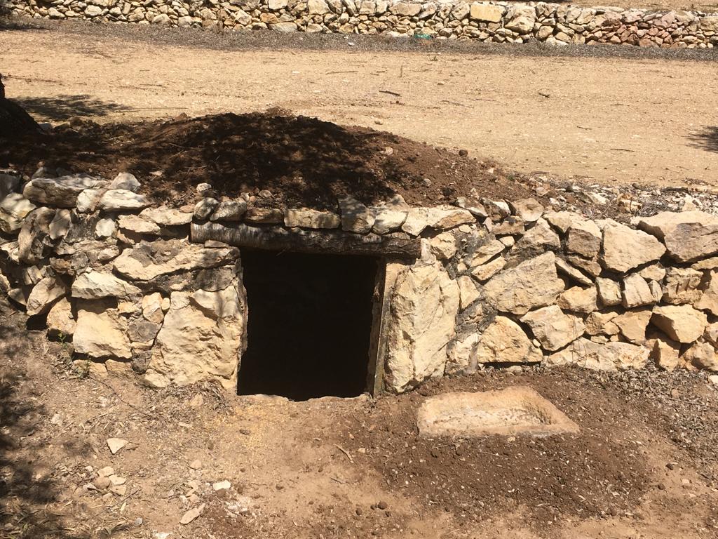 Cabana de pedra seca