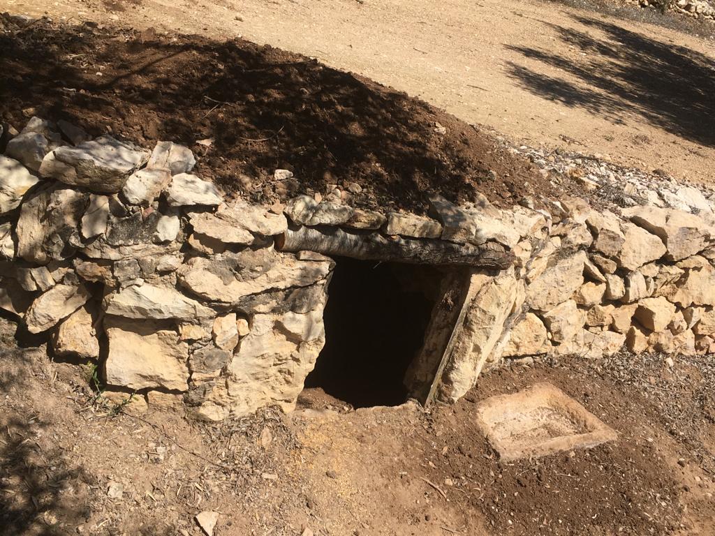 Cabana de pedra seca