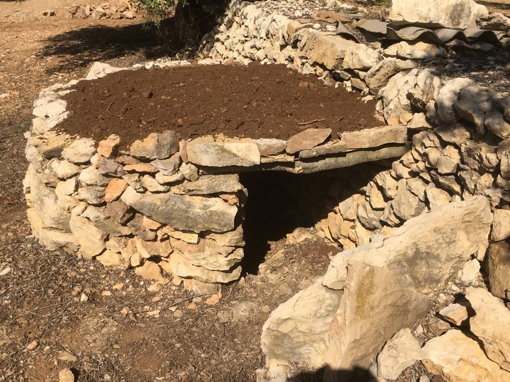 Cabana de pedra seca