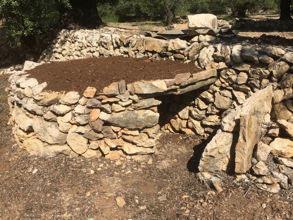 Cabana de pedra seca