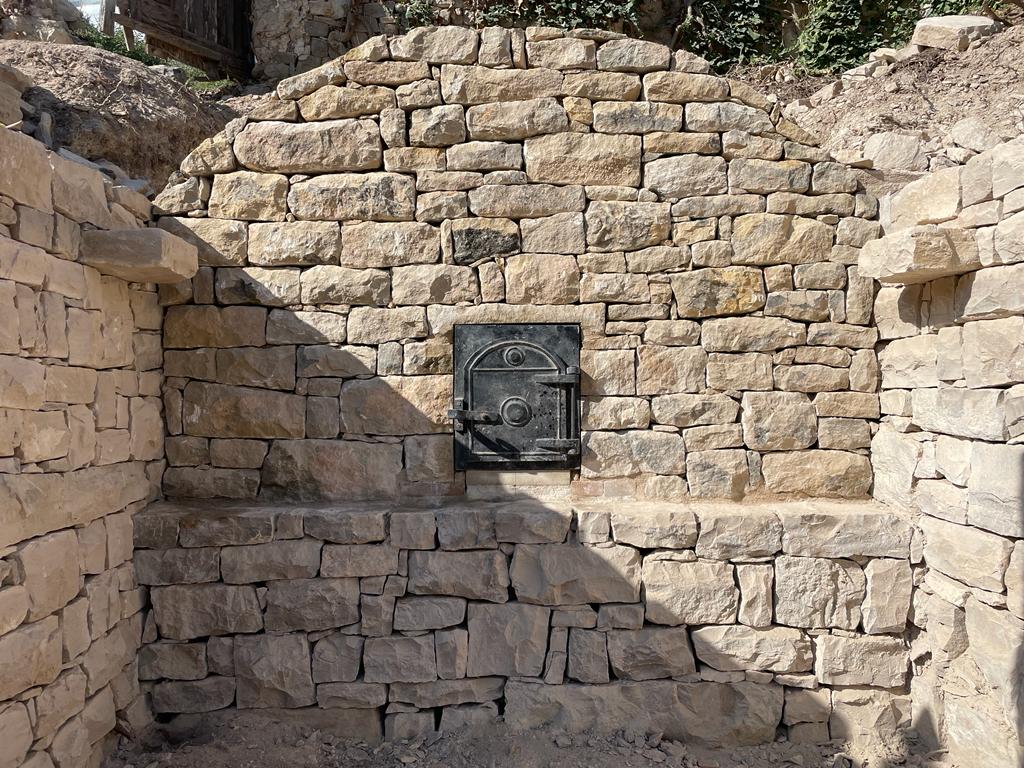 Forn de pedra seca